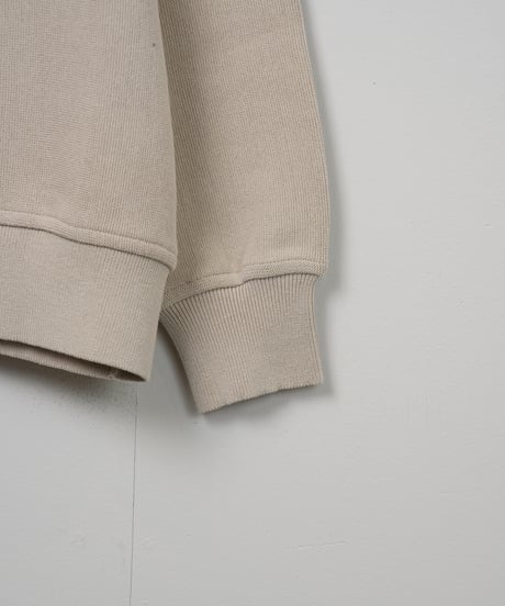 【Yonetomi〈unisex〉】GIMA COTTON KNIT C/D (V NECK)_250228003409