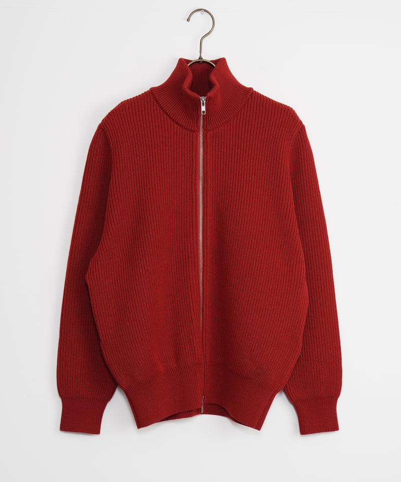 COOHEM〈unisex〉】 EX FINE WOOL RIB KNIT B/L | EG