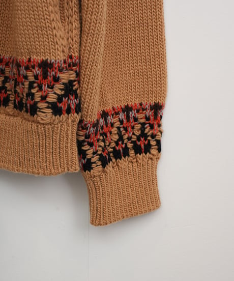 【COOHEM〈womens〉】KOUHEN NORDIC KNIT BLOUSON_251011008067