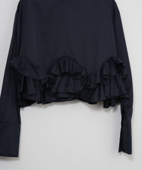 【MARILYN MOON】2way spiral raffle blouse_240807000488