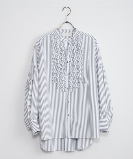 【MARILYN MOON】Modern tuck frill blouse_240127005630