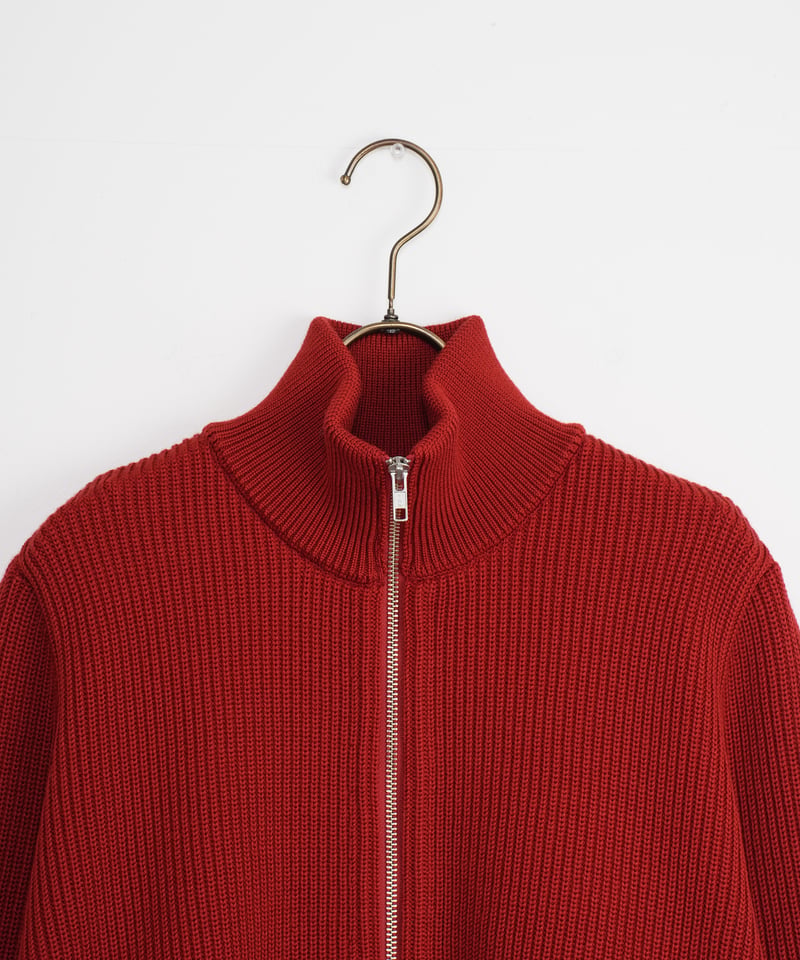 COOHEM〈unisex〉】 EX FINE WOOL RIB KNIT B/L | EG