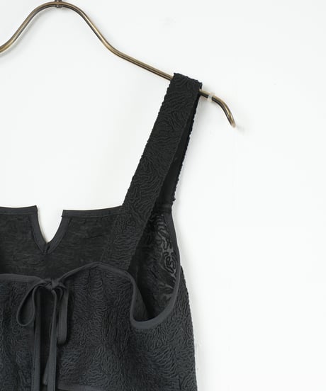 【CHIGNON】刺繍レースキャミビスチェ _250215002390
