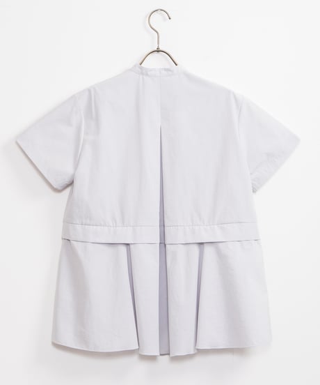 【MARILYN MOON】Tuck frill flare half sleeve shirt_2403250006156