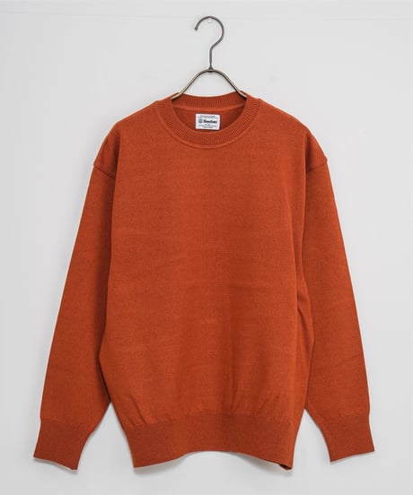 【Yonetomi〈unisex〉】WAVE COTTON KNIT P/O〈SOLID〉_240727009869