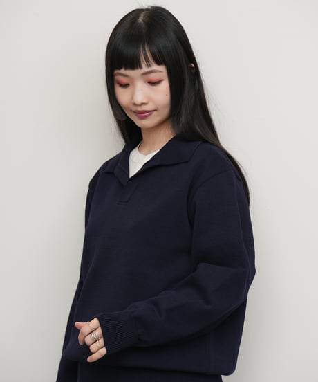 【Yonetomi】GIMA COTTON TENJIKU KNIT P/O_250129001305