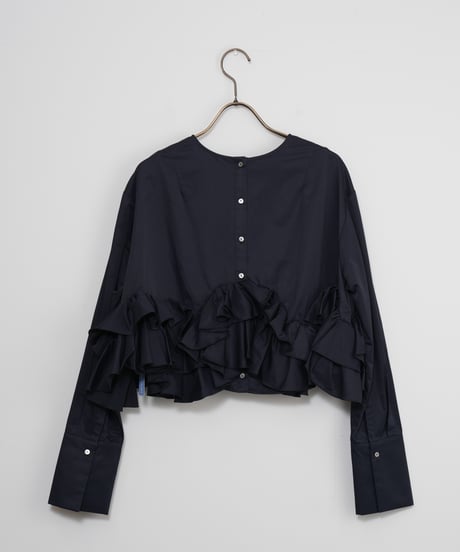 【MARILYN MOON】2way spiral raffle blouse_240807000488