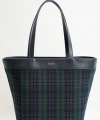 【MACKINTOSH  PHILOSOPHY】タータンチェックワイドトート_23910263