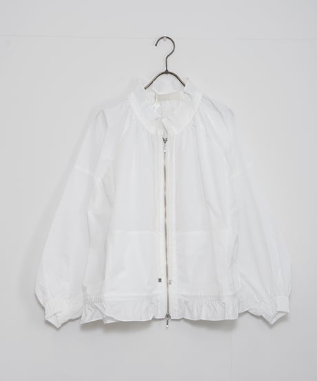 【MARILYN MOON】Pleated nylon sheer blouson_240115005076