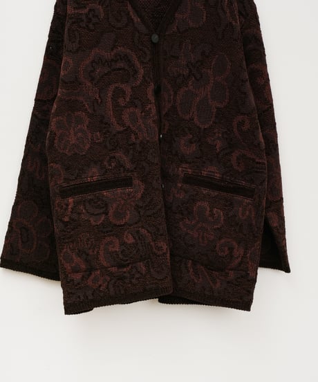 【COOHEM〈men's〉】GOBELIN JACQUARD KNIT JACKET_250828004517