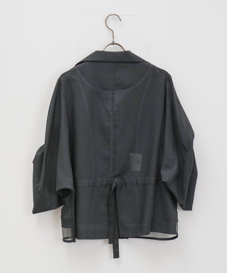 【Lallia Mû】ハーフスリーブダブルジャケット_250408005958