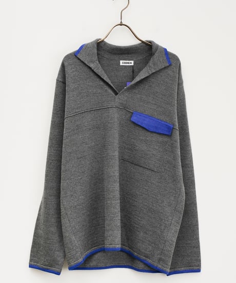 【COOHEM〈men's〉】AMERICAN WOOL & COTTON KNIT PULLOVER_250828004521