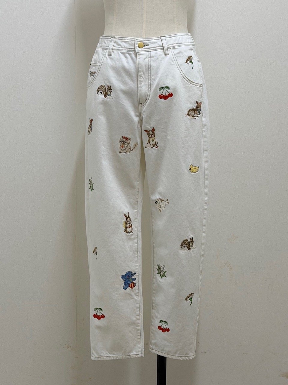 yukiemon】fortune刺繍デニムパンツ（M・2L・3L） | EGAMI OFFI