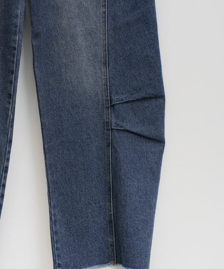 【YENN】KNEE TUCK DENIM PT＿250502007955