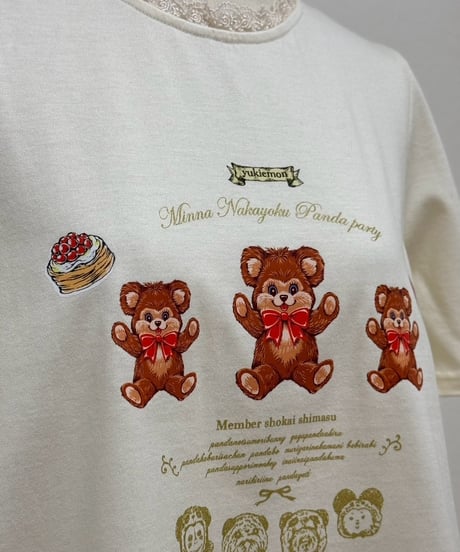 【yukiemon】TeddyフレアT（M・3L）