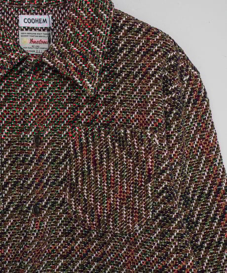 【COOHEM〈women's〉】VELVET CHECK TWEED J/K_240727009865