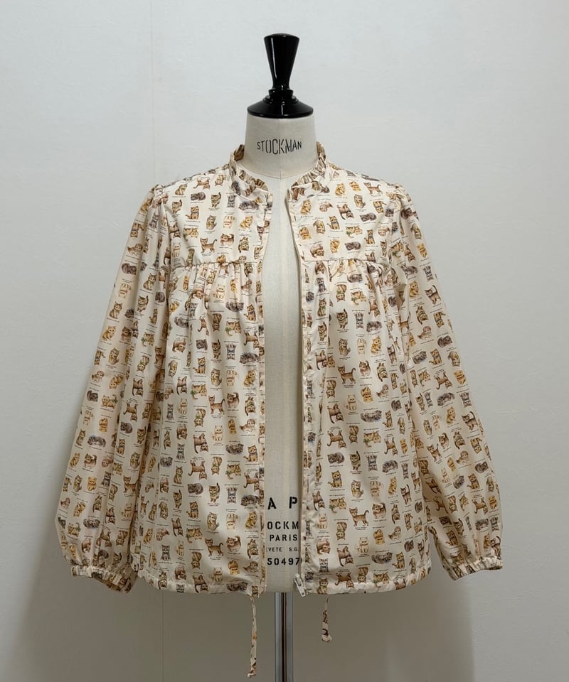 yukiemon】こねこ図鑑レインブルゾン（M・3L） | EGAMI OFFICIAL W