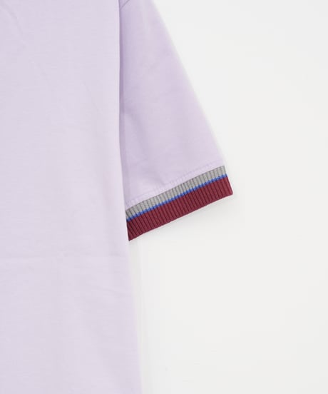 【COOHEM〈women’s〉】KNIT DETAIL RINGER T-SHIRT
