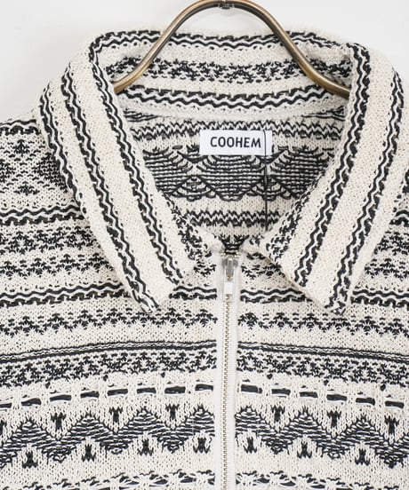 【COOHEM〈men's〉】SUMMER NORWEGIAN KNIT S/T_250326005064