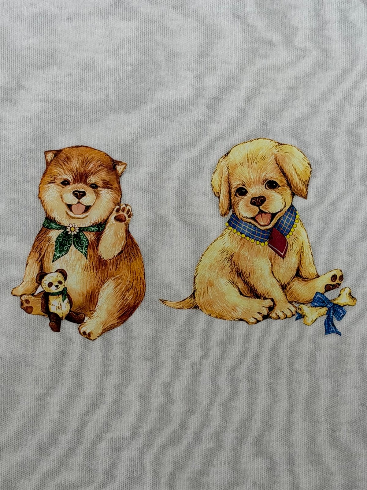 yukiemon】こいぬ図鑑スエットプルオーバー・ネイビー（M・3L