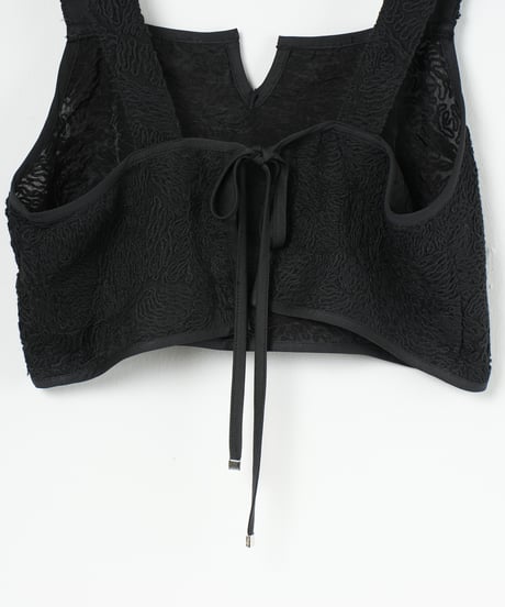 【CHIGNON】刺繍レースキャミビスチェ _250215002390