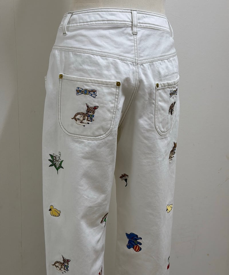 yukiemon】fortune刺繍デニムパンツ（M・2L・3L） | EGAMI OFFI