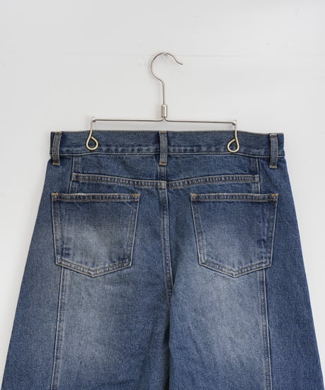 【YENN】KNEE TUCK DENIM PT＿250502007955