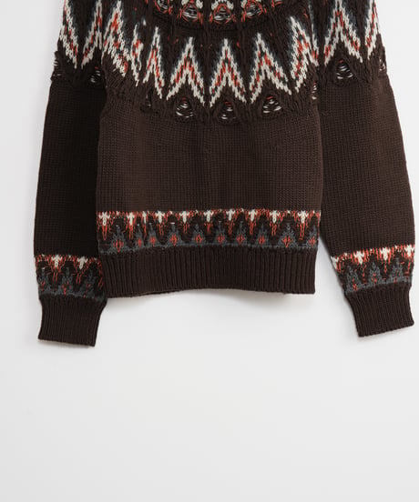 【COOHEM〈women's〉】NORDIC KNIT P/O_241003004352