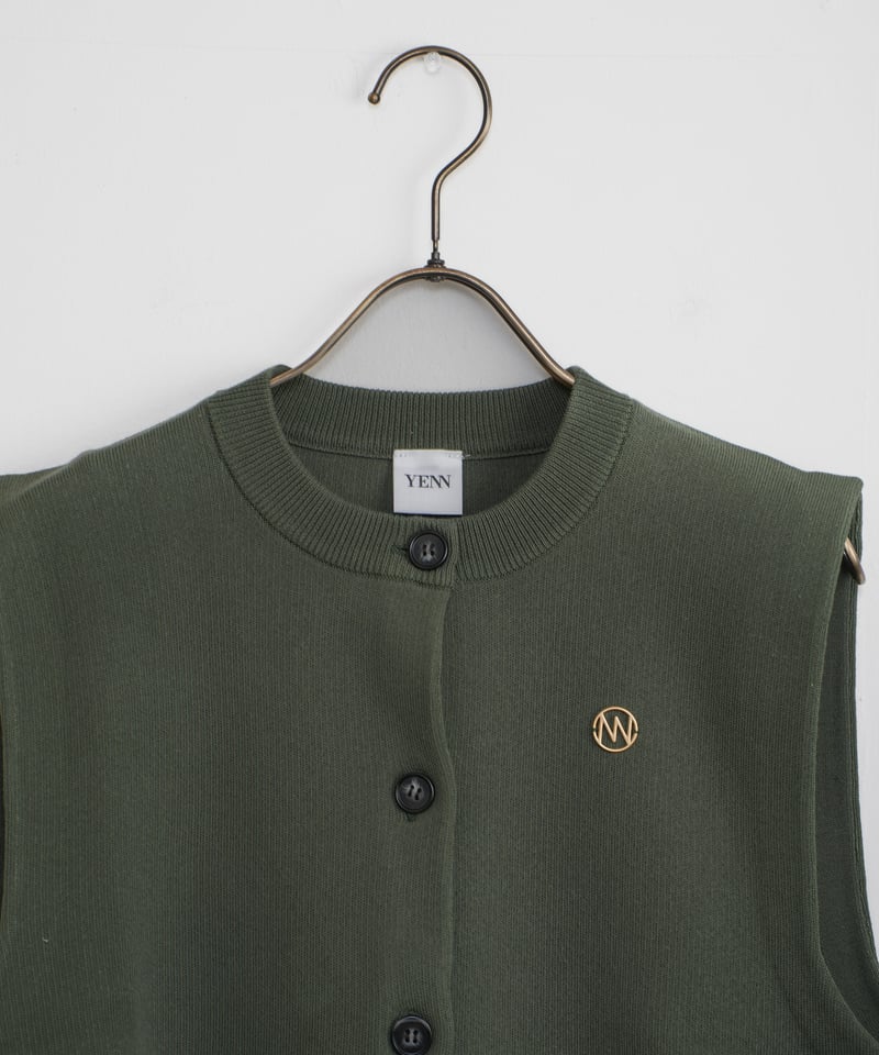 YENN】DOUBLE FACE KNIT VEST_240418002550 | EGAM YENN】DOUBLE FACE KNIT VEST_240418002550 | EGAM