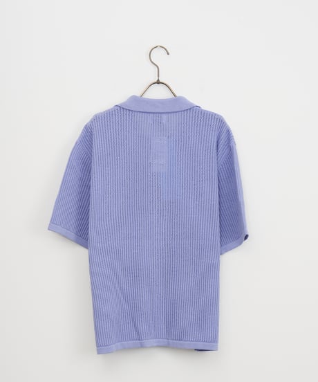 【Yonetomi〈unisex〉】COTTON SUKASHI KNIT S/T_250422006843