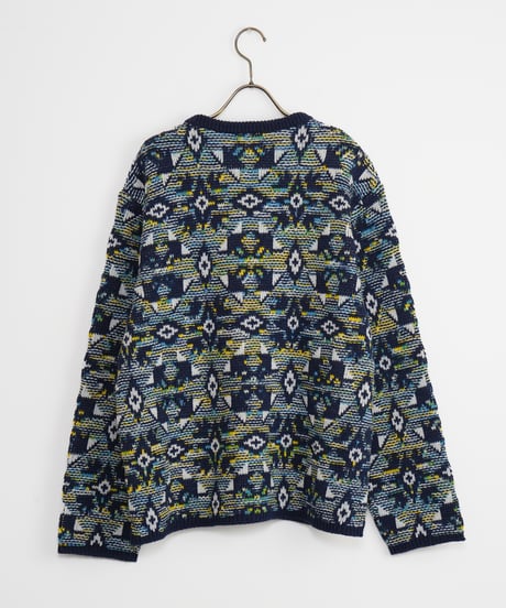 【COOHEM〈men's〉】TUNISIAN JACQUARD P/O_241003004361