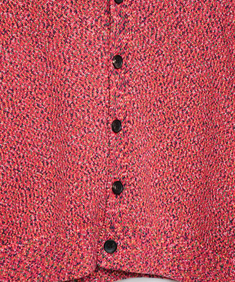 【COOHEM〈women's〉】FLECKED COTTON KNIT CARDIGAN_250802003313