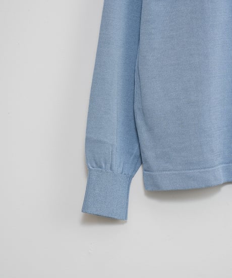 【Yonetomi〈unisex〉】SILK KNIT P/L_240727009886