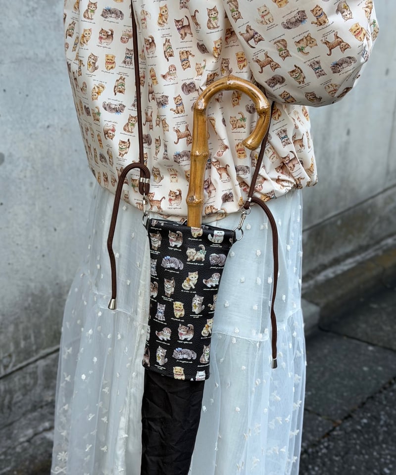 yukiemon】こねこ図鑑長傘ショルダーケース | EGAMI OFFICIAL WEB