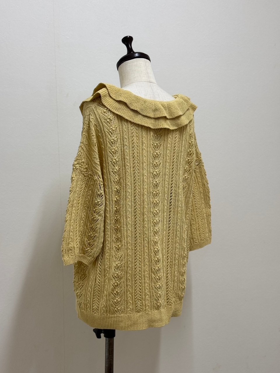 yukiemon】かぎ針スワンフリルカーデ（M） | EGAMI OFFICIAL WEB