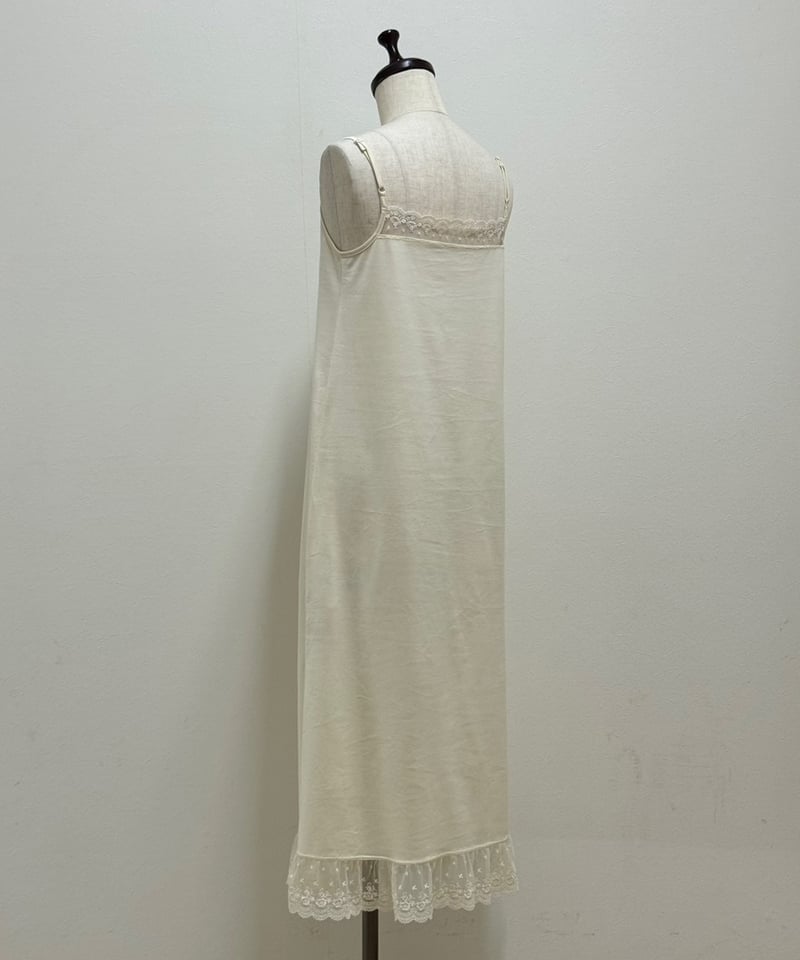 yukiemon】Aライン裾レースキャミワンピ（M） | EGAMI OFFICIAL WE