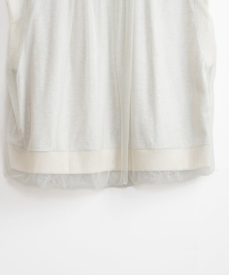 【hwyl】Tulle Layered Tops_24041100205