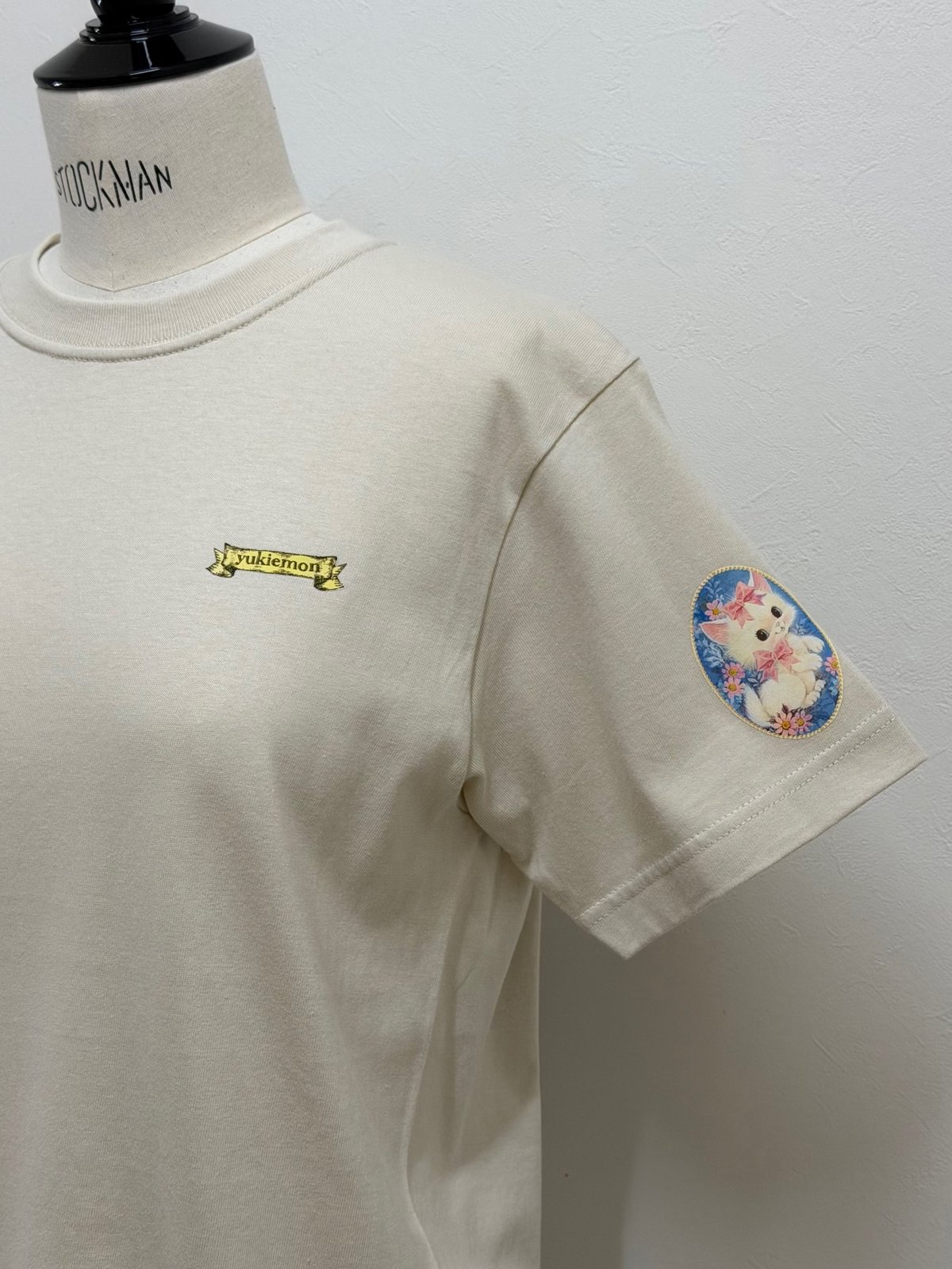 yukiemon】ぺたぺたプレーンTシャツ（2XLメンズサイズ） | EGAMI OFFIC