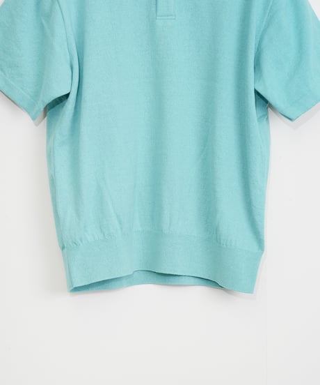 【Yonetomi〈unisex〉】LIGHT WAVE COTTON KNIT P/L_250326005068