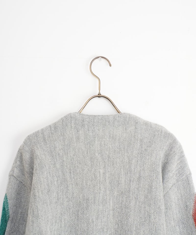 COOHEM〈men's〉】WOOL ALPACA INTERSIA KNIT C/D_24