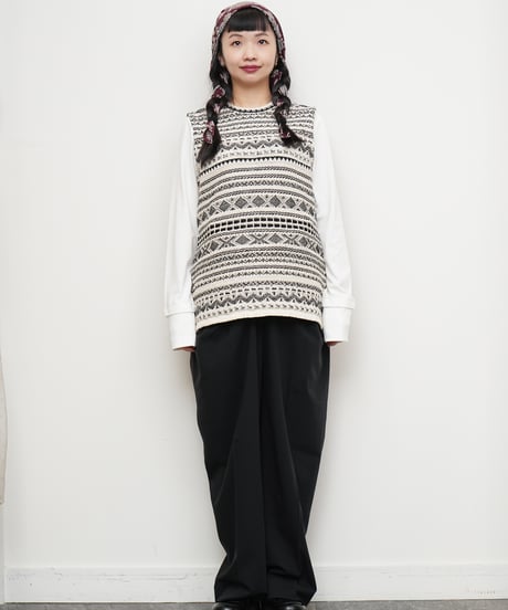 【COOHEM〈women's〉】SUMMER NORWEGIAN KNIT P/O_250326005058