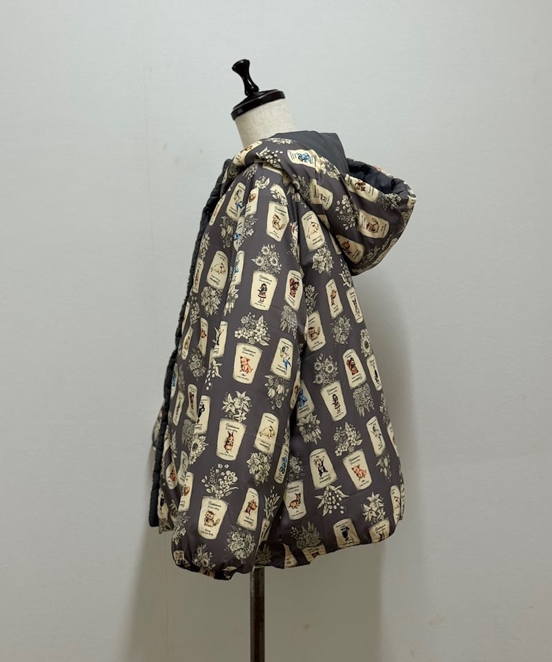 yukiemon】ぷくぷくテキスタイルリバーコート（3L） | EGAMI OFFICIAL