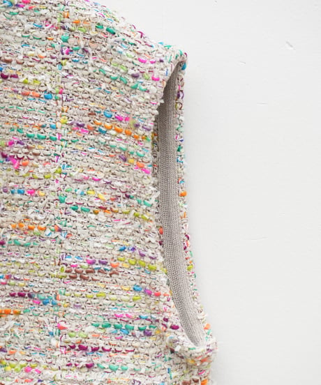【COOHEM】KASURI TWEED V/T_250129001301