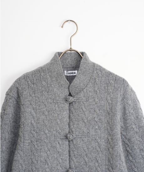 【COOHEM〈women's〉】CABLE CHINESE J/K_240903002217