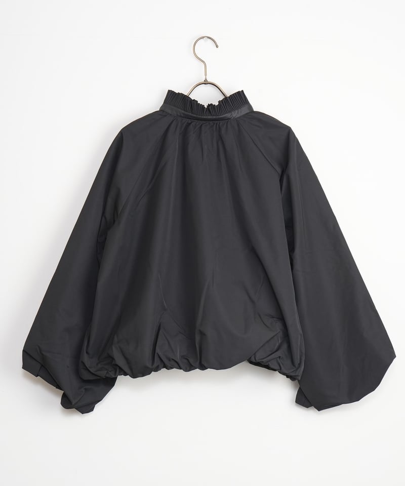 MARILYN MOON】プリーツツイルバルーンブルゾン_240829001955