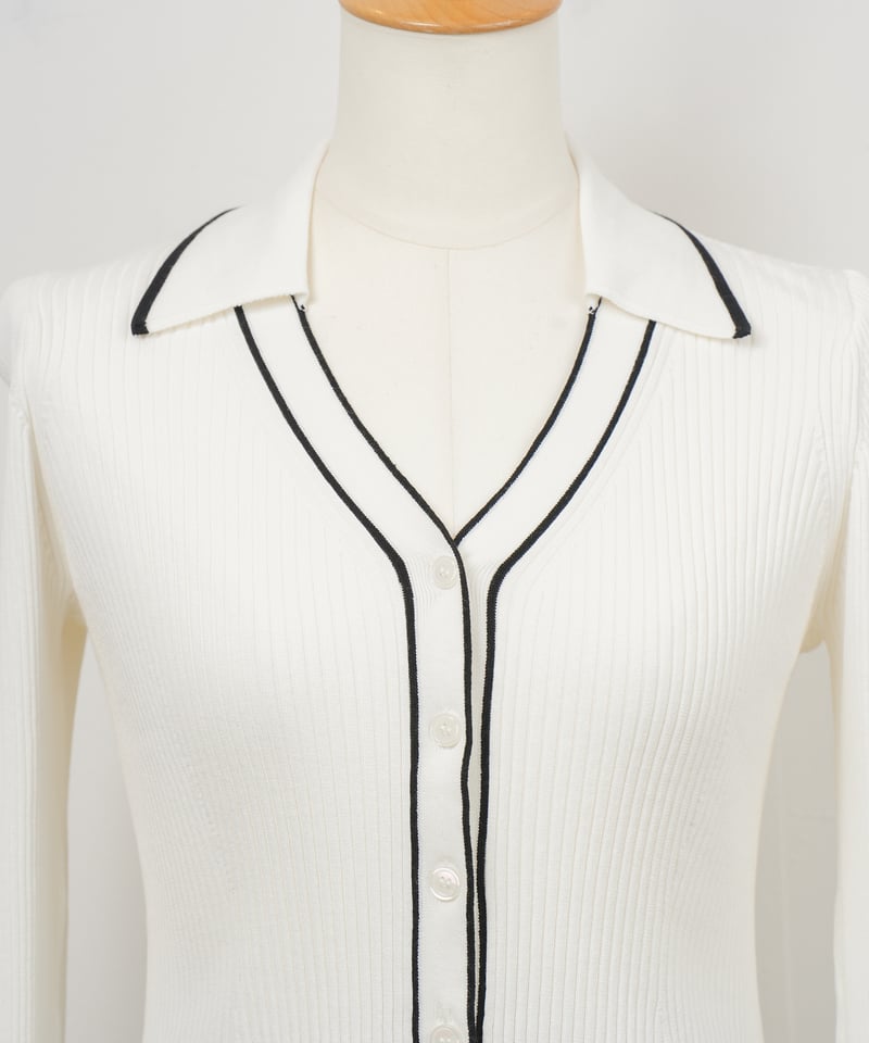 FRAY I.D】オープンカラーポロセットワンピース_250214002341 | EGAM