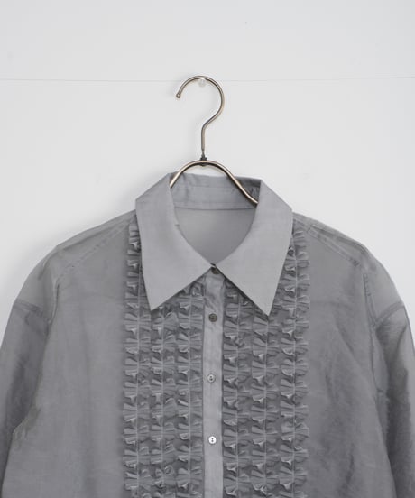 【MARILYN MOON】Modern sheer 2way sleeve blouse_240115005089