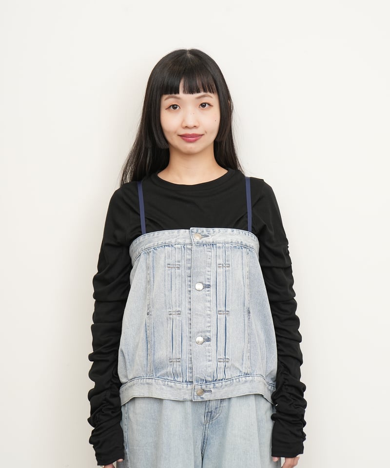 ANTGAUGE アントゲージ　新品　タグ付き　デニムビスチェ デニムビスチェ | ANTGAUGE OFFICIAL ONLINE SHOP/アントゲージ