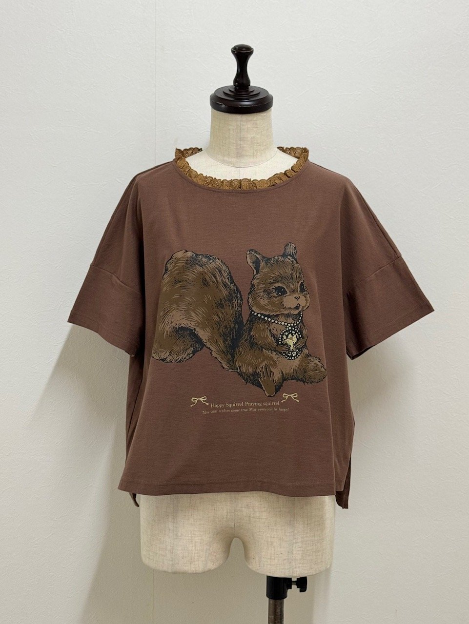 新品yukiemon おいのりリス変形Tシャツ 3L ブラック