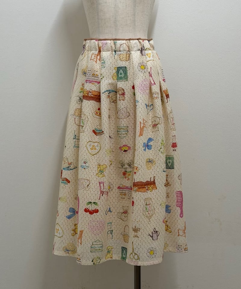 ユキエモン　ロングスカート yukiemon（ユキエモン）テキスタイル丈長スカート（M）6160090 | 陽氣